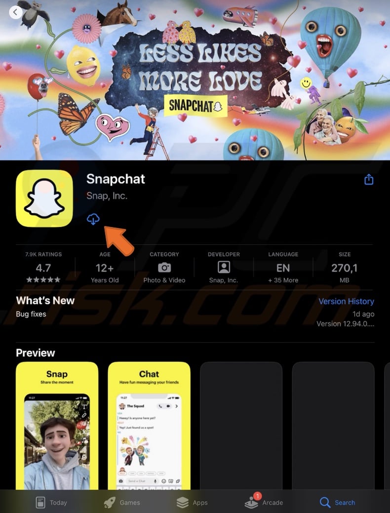 Download Snapchat