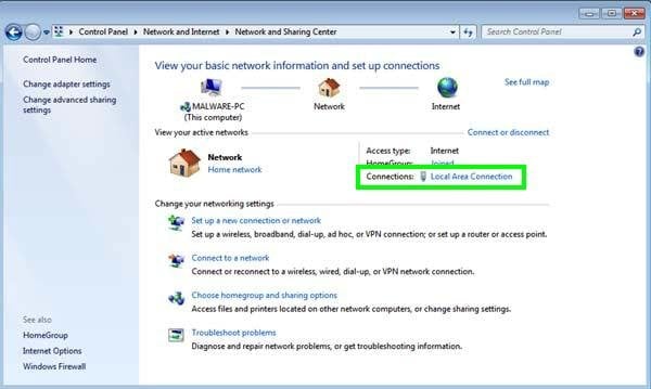 cannot connect to windows 7 ad hoc network