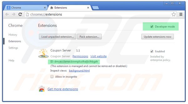 Controlling Google Chrome Web Extensions for the Enterprise