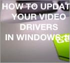 How to Update Graphics Driver on Windows 10