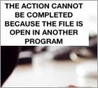 How to Fix "The action cannot be completed because the file is open in another program" Error