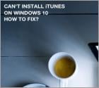 FIX: Can't Install iTunes on Windows 10