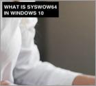 What Is SysWoW64 in Windows 10?