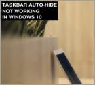 [FIX] Windows Taskbar Won't Auto-Hide