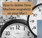 How to Delete Time Machine Snapshots on Your Mac?