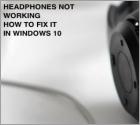 How to Fix Headphones Not Working on Windows 10