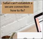Safari Can't Establish a Secure Connection - How to Fix?