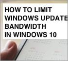 How to Limit Windows Update Bandwidth?