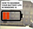 How to Increase Laptop Battery Life on Windows 10