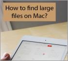 How to Find Large Files on Mac?