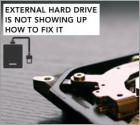 How to Fix External Hard Drive Not Showing Up on Windows 10
