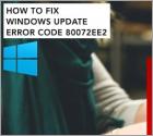 Fix Windows Update Error 80072EE2