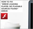 How to Fix "Error loading player: No playable sources found" Error