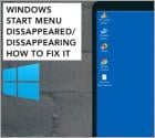 FIX: Windows 10 Start Menu Disappeared