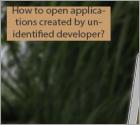 How to Open Applications Created by Unidentified Developer?