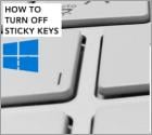 How to Turn off Sticky Keys in Windows 10