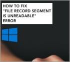  How to Fix "File record segment is unreadable" Error