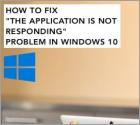 How to Fix "The application is not responding" Error