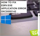 Fix Esrv.exe Application Error 0xc0000142