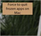 Force to Quit Frozen Apps on Mac