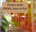 iTunes Error (9006), How to Fix?