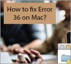 How to Fix Finder Error 36 on Mac?
