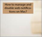 How to Manage and Disable Web Notifications on Mac?