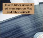 How to Block Unwanted Messages on Mac and iPhone/iPad?