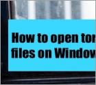 How to Open Torrent Files on Windows
