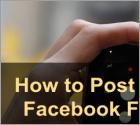 How to Post a Live Photo on Instagram and Facebook From Your iPhone/iPad? 2021