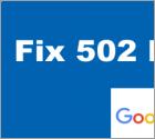 [FIXED] 502 Error in Google Meet