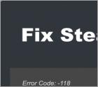 [FIXED] Steam Error Code -118