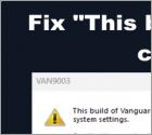 How to Fix "This build of Vanguard is out of compliance" Error