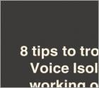 8 tips to troubleshoot Voice Isolation not working on iPhone