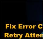 4 Ways to Fix Error Code CAA50021, Number of Retry Attempts Exceeds Expectation