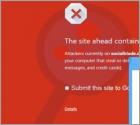 'Error Code - Site you are visiting contains Malware' Error