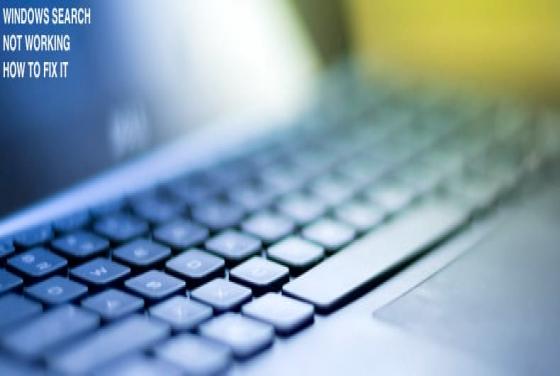How to Fix Windows 10 Search Not Working